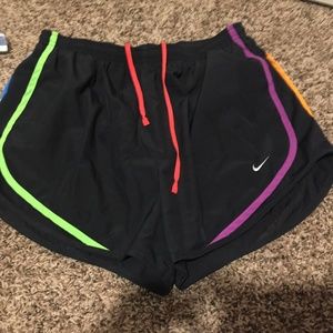 Nike Neon Track Shorts